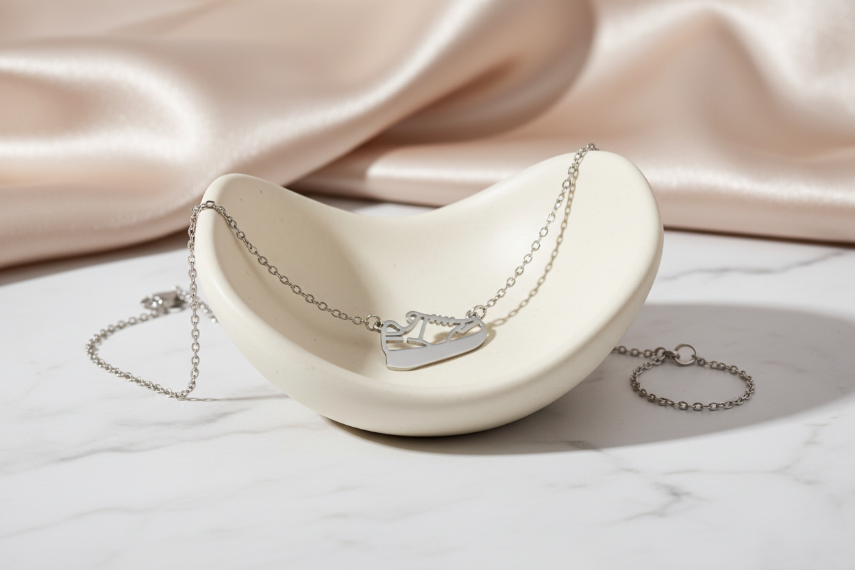 Running Shoe - Silver